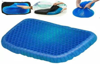 ¡Asiento Gel Flexible Confortable Para Sillas o Auto!
